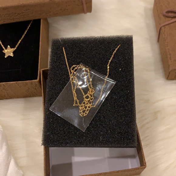 NEW 14k Gold plated Necklace with REAL diamond accent💎 - Picture 10 of 15